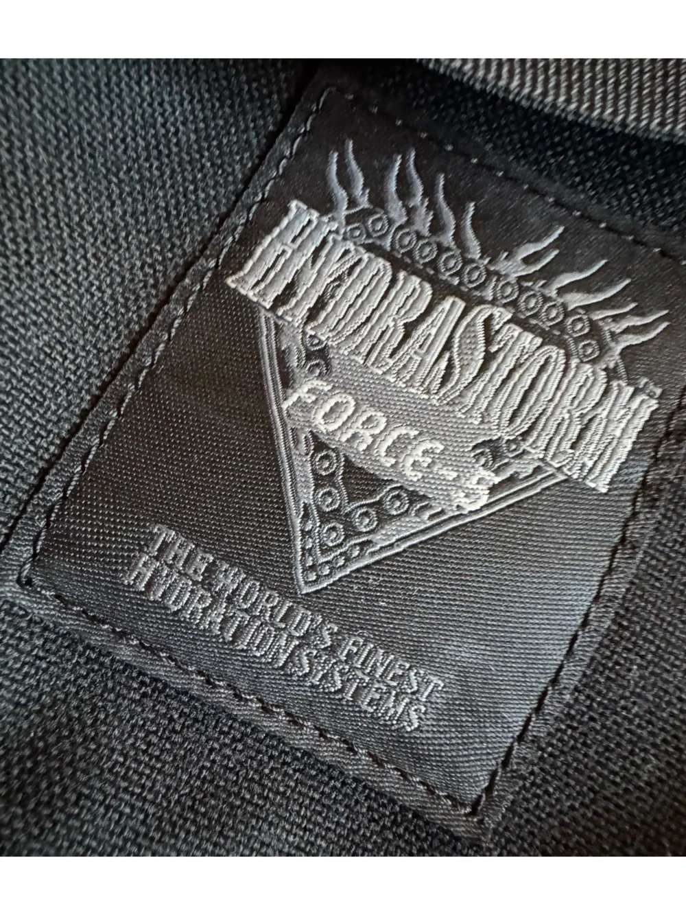 Black HydroStorm Force-5 Logo Patch Backpack - never used